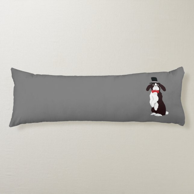 Real Tuxedo Bunny Kroppskudde (Framsidan)