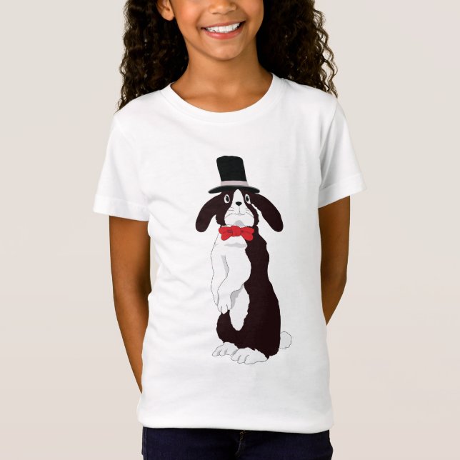 Real Tuxedo Bunny T-Shirt (Framsida)