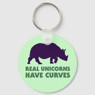 Real Unicorns har Kurvor-nyckelkedja Nyckelring