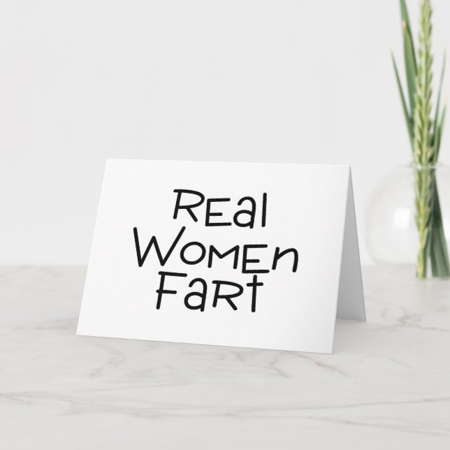 Real Women Fart Kort (Framsida)