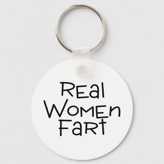 Real Women Fart Nyckelring (Framsida)