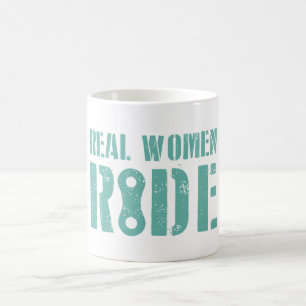 Real Women Ride Kaffemugg
