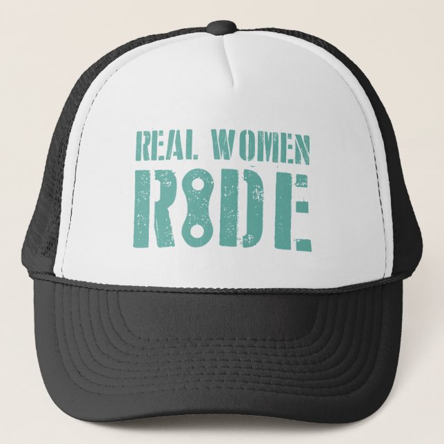 Real Women Ride Truckerkeps (Framsida)