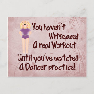 Real Workout Vykort