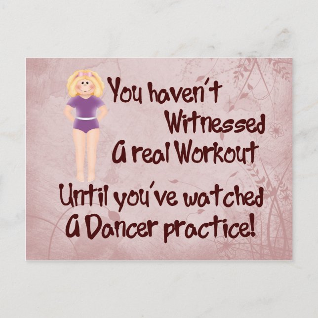 Real Workout Vykort (Framsida)