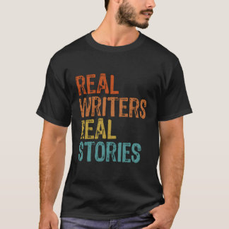 Real Writers Real Artiories Writers Guild Writers T Shirt