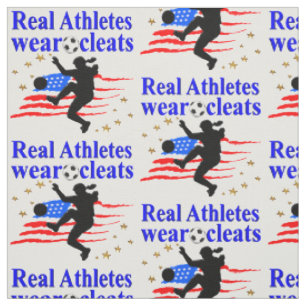 REALA IDROTTARE BÄRA CLEATS SOCCER-KONSTRUKTION TYG