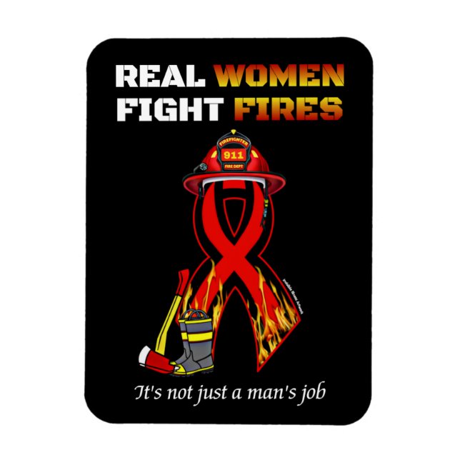REALA KVINNORKAMPANJER MAGNET (Vertikal)