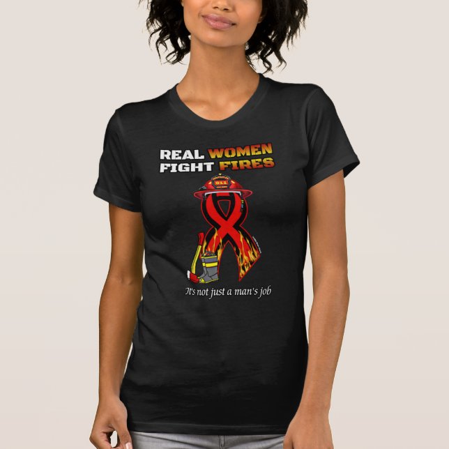 REALA KVINNORKAMPANJER T SHIRT (Framsida)