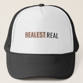 Realest Real Blogg Merchandise Prated Logotyp Hat Keps
