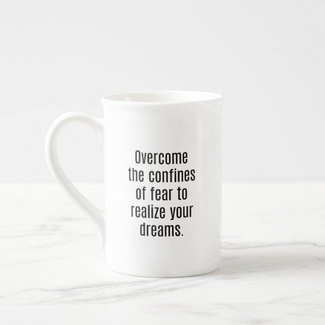 Realisera din drömspecialitet Mugg Benporslin Mugg (Vänster)