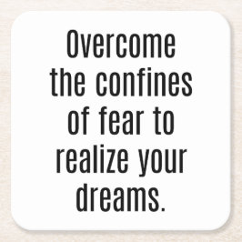 Realisera dina drömmar Pappert Underlägg