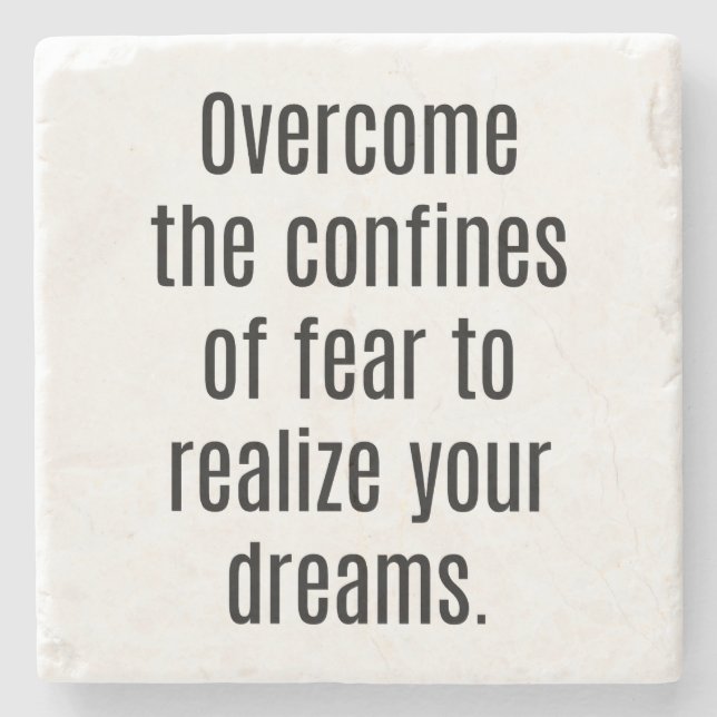 Realisera dina drömmar, Underlägg marmor (Framsidan)