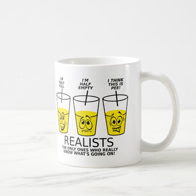 Realist Cup Rolig Mugg (Höger)