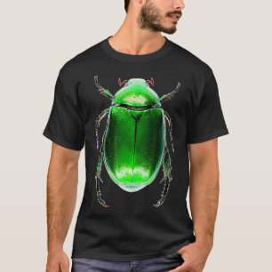 Realist Grönt Scarab Beetle Kids eller Vuxen Play T Shirt
