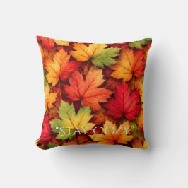 Realistic Maple Leaf Custom  Kudde