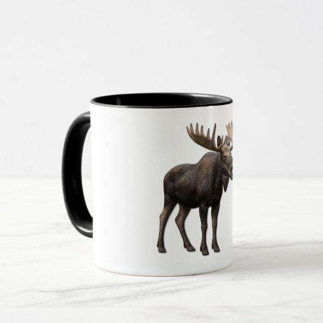 REALISTIC MOOSE DESIGN. SAMER BRASIL MUGG (Framsida vänster)