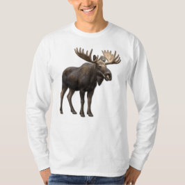 REALISTIC MOOSE DESIGN. SAMER BRASIL T SHIRT
