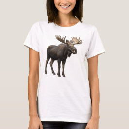 REALISTIC MOOSE DESIGN. SAMER BRASIL T SHIRT