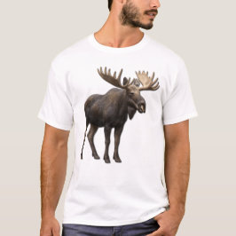 REALISTIC MOOSE DESIGN. SAMER BRASIL T SHIRT