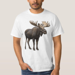 REALISTIC MOOSE DESIGN. SAMER BRASIL T SHIRT