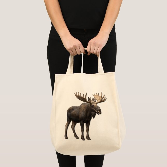 REALISTIC MOOSE DESIGN. SAMER BRASIL TYGKASSE (Framsida (produkt))