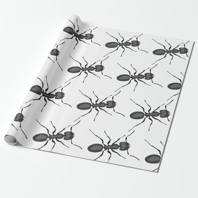 Realistisk Ant Presentpapper (Utrullad)