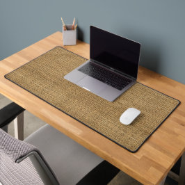 Realistisk Burlap Struktur Simple Rustic Brown Tan