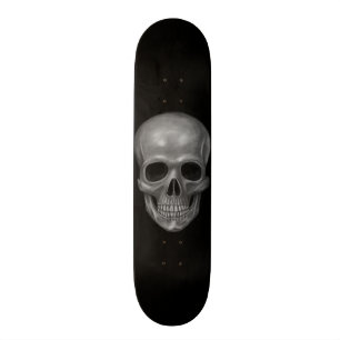 Realistisk Dödskalle Mini Skateboard Bräda 18,5 Cm