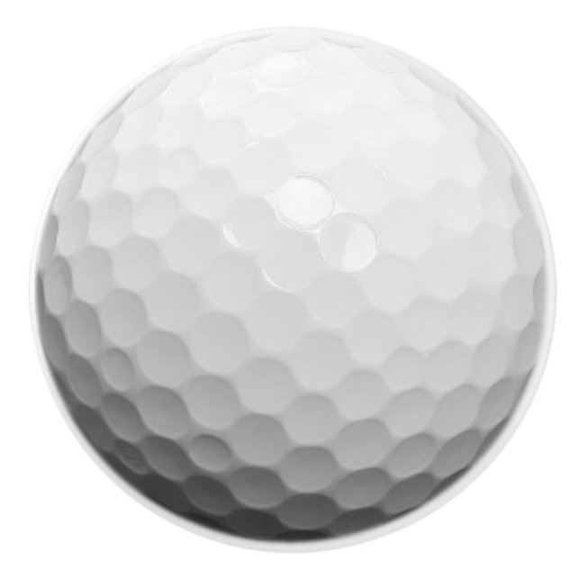 Realistisk Golf Boll Golfer-design Knopp (Framsidan)
