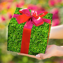 Realistisk Grönt av Roligten Struktur, gult, ljus Presentpapper