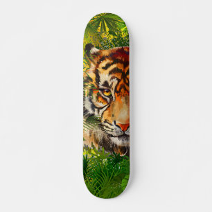 Realistisk jungle Tiger - Tiger Skateboard