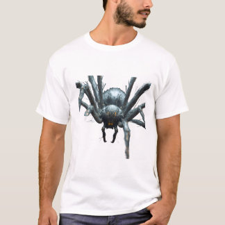 Realistisk Mörk Spindel Grafisk T-Shirt