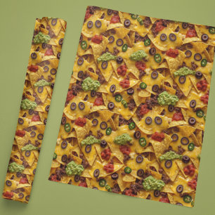 Realistisk Nacho-mexikansk mat Presentpapper