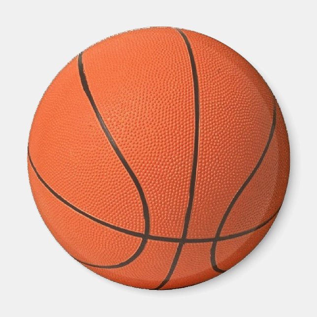 Realistisk och coola Basketball Magnet (Framsidan)