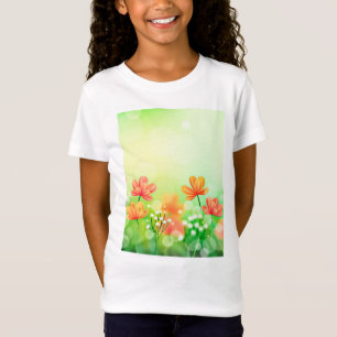 Realistisk oskarp bakgrund för Vår-2374 T Shirt