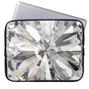 Realistisk romb: 3D Close-Up Laptop Fodral