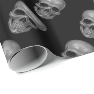 Realistisk skalle presentpapper