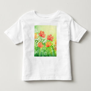 Realistisk suddig vårbakgrund-52374 t shirt