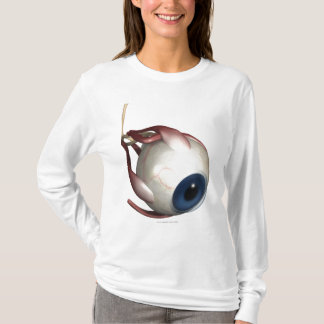 Realistisk tolkning av musklerna av ögat t shirt