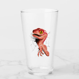 Realistisk Velociraptor Dinosaur Hatching Glaskopp