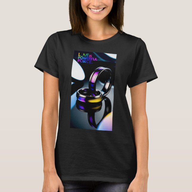 Realistiska designinställningar av hög kvalitet t shirt (Framsida)