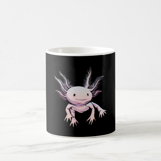 Realistiskt axolotldjur kaffemugg (Center)