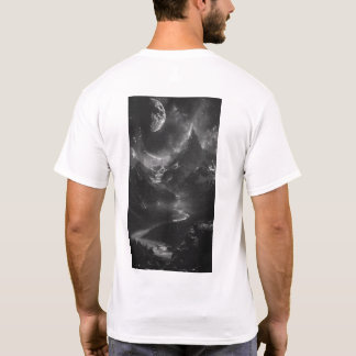 Realistiskt bergsvy Wilderness T-shirt