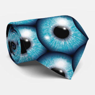 Realistiskt blått Ögon - Exklusiv Retro Art Slips