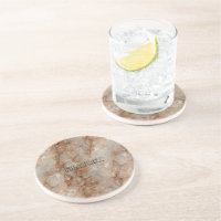 Realistiskt bruna faux marble Stone Mönster