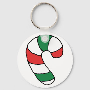 Realistiskt Candy cane Teckning Candy cane Tecknin Nyckelring