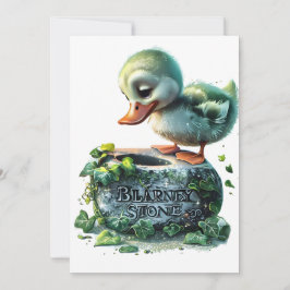 Realistiskt dubbelsidigt kissande som ger Blarney  Inbjudningar