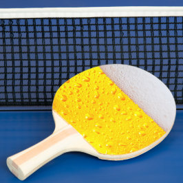 Realistiskt öl pingisracket