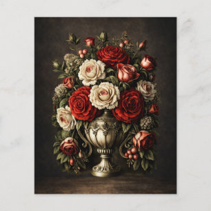 Realistiskt Rustikt Blommigt Dekoupage & Scrapbook